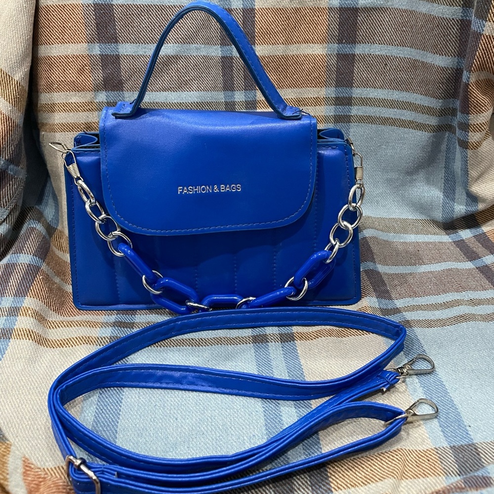 Mini Blue Purse